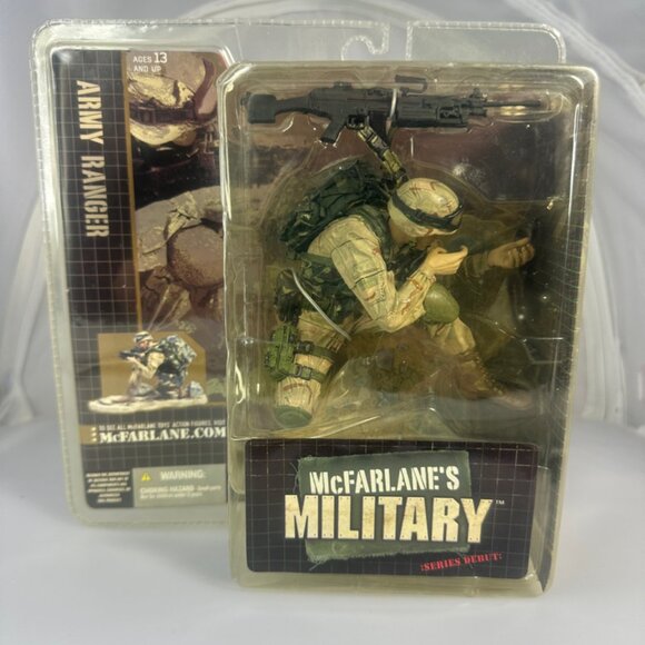 2005 Mcfarlane Toys - Mcfarlane's Military Army Ranger Action Figure SEALED pkg - Picture 1 of 10